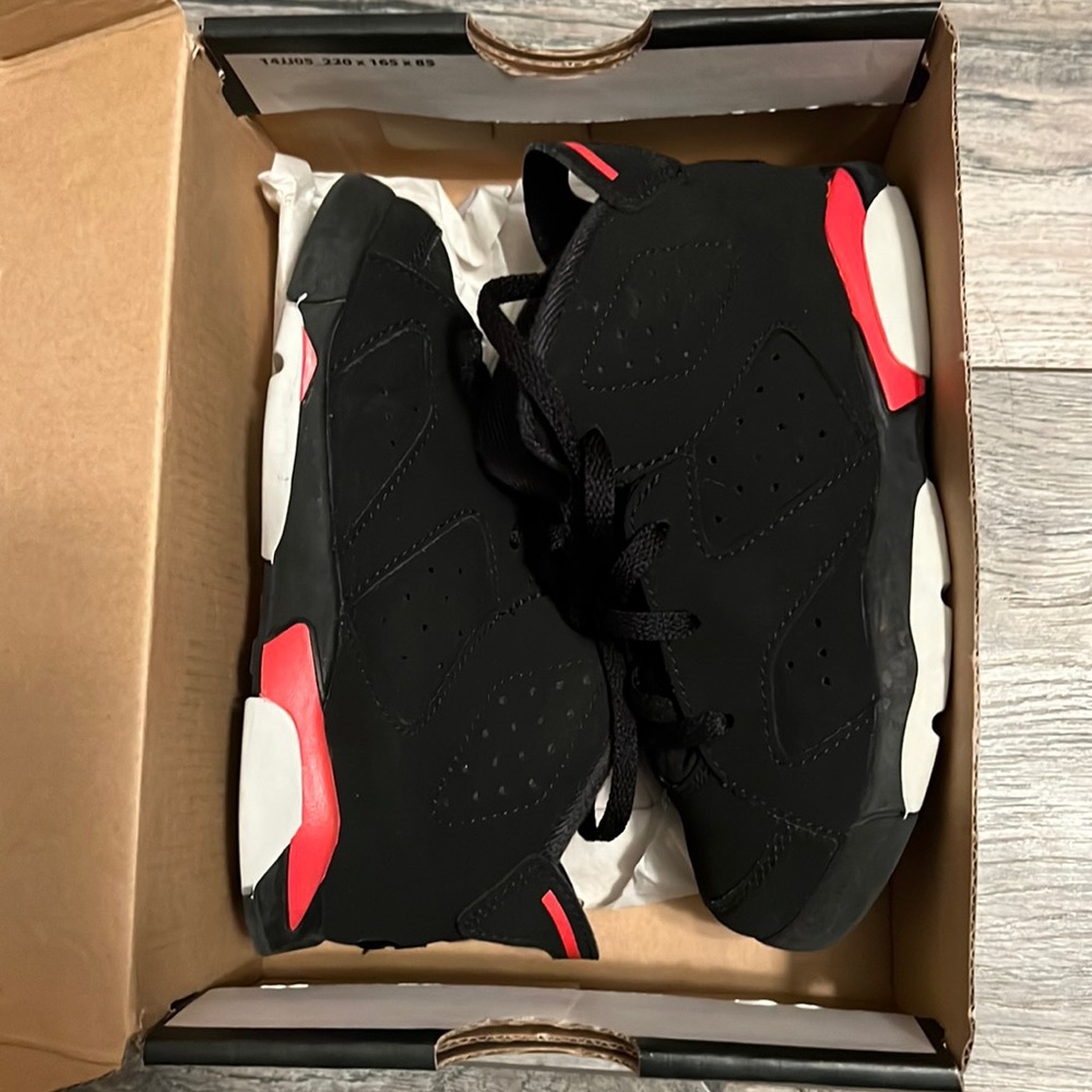 Nike Air Jordan 6 Retro TD Black Infrared